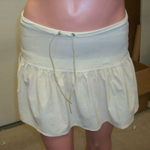 Sauvage Beige Skirt Bathing Suit Cover-Up Large